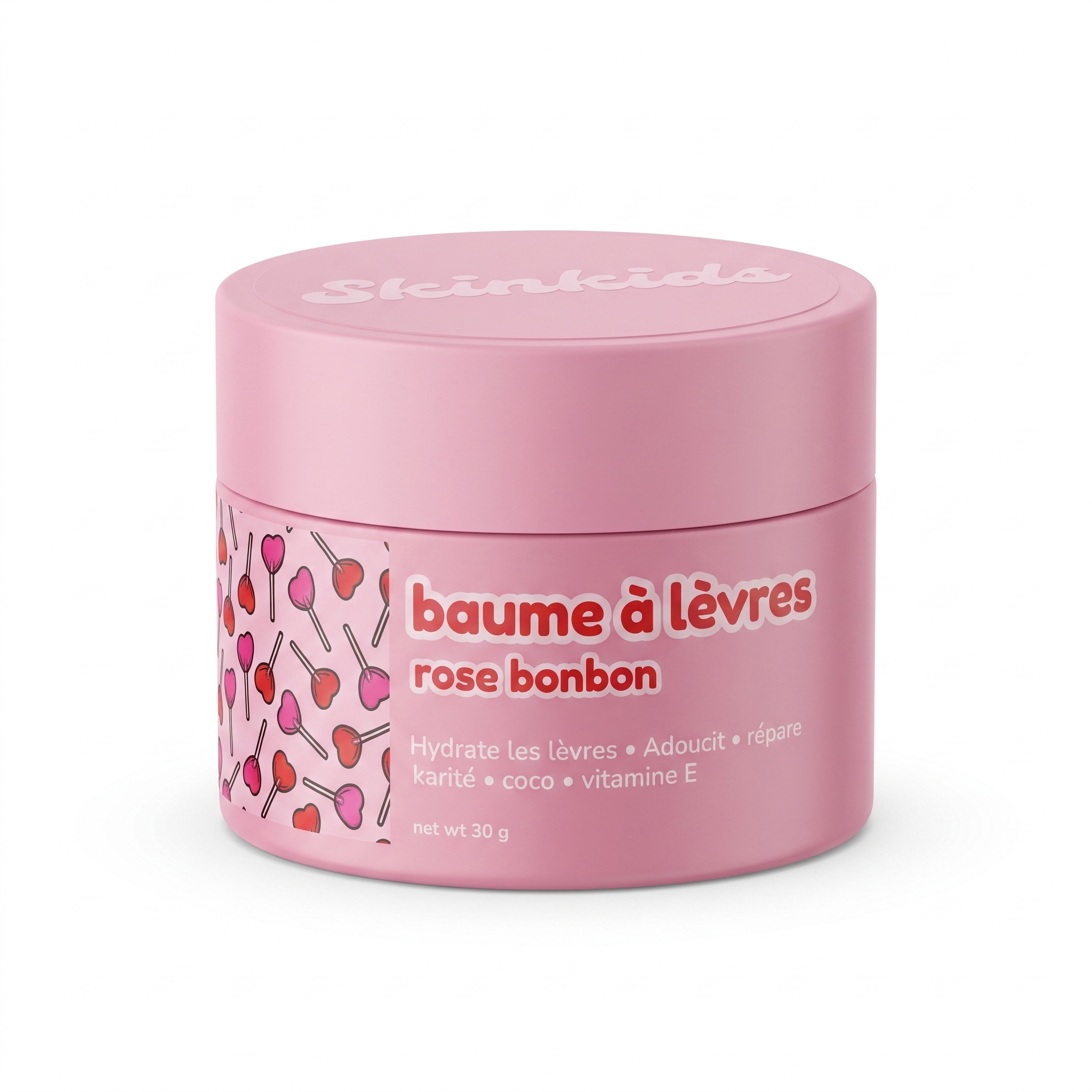 Baume à Lèvres Rose Bonbon